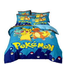 Lade das Bild in den Galerie-Viewer, Pikachu Bettwäsche in vielen Motiven
