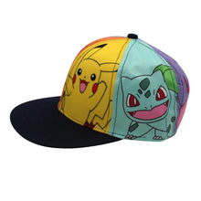 Lade das Bild in den Galerie-Viewer, Bunter Pikachu Baseball Cap Sommer Mütze
