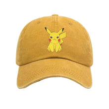 Lade das Bild in den Galerie-Viewer, Pikachu Kinder Cap in Jeans Optik
