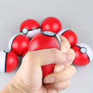 10er Pack Pokeball Antistressball, Quetschball, Knautschball