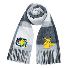 Lade das Bild in den Galerie-Viewer, Wärmender Pokemon Pikachu Winterschal für die kalte Jahreszeit
