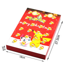 Lade das Bild in den Galerie-Viewer, Pikachu Weihnacht Advent Kalender mit 24 Figuren
