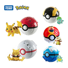 Lade das Bild in den Galerie-Viewer, Pop'n throw Pokebälle mit Pokemon Figur
