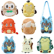 Lade das Bild in den Galerie-Viewer, Plüschige Taschen und Rucksäcke mit Pokemon Motiven
