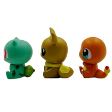 Lade das Bild in den Galerie-Viewer, Niedliche Pokemon Figuren im 6er Pack (Pikachu, Evoli, Glumanda, Schiggy, Bulbasaur &amp; Relaxo)
