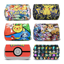 Lade das Bild in den Galerie-Viewer, Federmappe Federtasche in Pokemon Motiven
