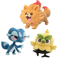 Braubel, Pomfifi oder Gekkua  - Wind und Welle Starter Pokemon Plüschtiere (ca. 20cm)