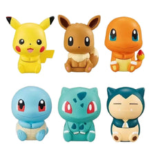 Lade das Bild in den Galerie-Viewer, Niedliche Pokemon Figuren im 6er Pack (Pikachu, Evoli, Glumanda, Schiggy, Bulbasaur &amp; Relaxo)
