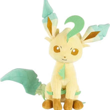 Lade das Bild in den Galerie-Viewer, Sitzendes Folipurba Leafeon Plüsch Pokemon (ca. 25cm)
