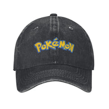 Lade das Bild in den Galerie-Viewer, Dunkle Pokemon Sommer Caps mit Gengar u. a. Motiven
