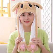 Lade das Bild in den Galerie-Viewer, Niedliche Evoli Eevee Cosplay Mütze mit langen Ohren kaufen
