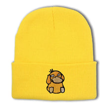 Lade das Bild in den Galerie-Viewer, Süße Enton Psyduck Mützen Beanies für die kalte Jahreszeit in tollen Farben
