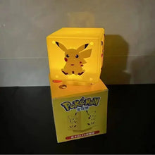 Lade das Bild in den Galerie-Viewer, Pokemon Pikachu Nachtlicht Lampe in Würfelform (10*10*10cm)
