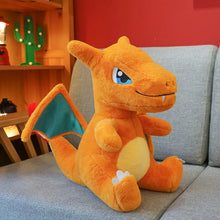 Lade das Bild in den Galerie-Viewer, Große (30/40/60cm) Pokémon Glurak Plüsch Figuren XXL Charizard
