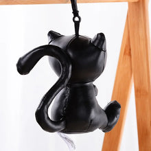 Lade das Bild in den Galerie-Viewer, Mew in Schwarz mit Clip (ca. 10cm)
