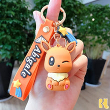 Lade das Bild in den Galerie-Viewer, Evoli Entwicklungen Keychains Anhänger Schlüsselanhänger
