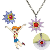 Lade das Bild in den Galerie-Viewer, Pokemon Starmie Halskette oder Schlüsselanhänger Keychain
