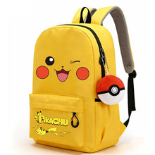 Lade das Bild in den Galerie-Viewer, Pikachu Rucksack in 2 Größen für Schule oder Freizeit
