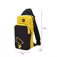 Lade das Bild in den Galerie-Viewer, Coole Pokemon Crossbody Sling Tasche in Pokeball oder Pika Motiv
