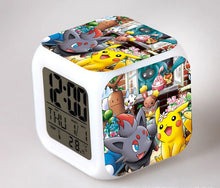 Lade das Bild in den Galerie-Viewer, Pokemon Anime Wecker mit LED und Alarm Funktion in vielen Motiven
