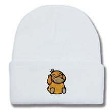 Lade das Bild in den Galerie-Viewer, Süße Enton Psyduck Mützen Beanies für die kalte Jahreszeit in tollen Farben

