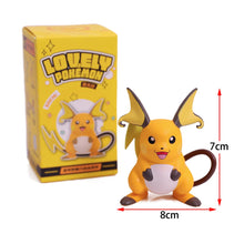 Lade das Bild in den Galerie-Viewer, Pokemon Kawaii Figuren Pikachu Raichu Mimigma Togedemaru oder Pichu
