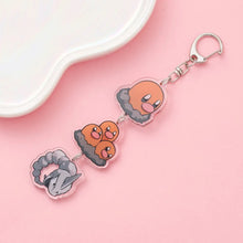 Lade das Bild in den Galerie-Viewer, Süße Pokeom Anime Acrylic Schlüsselanhänger Keychains
