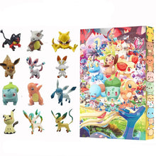 Lade das Bild in den Galerie-Viewer, Pikachu Adventskalender mit Weihnachtlichen Pokemon Motiven
