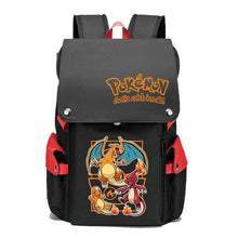 Lade das Bild in den Galerie-Viewer, Pokemon Rucksack für die Schule Schul-Tornister Rucksack (43 x 32 x 13 cm)
