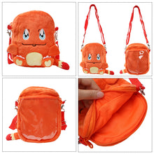 Lade das Bild in den Galerie-Viewer, Plüschige Taschen und Rucksäcke mit Pokemon Motiven
