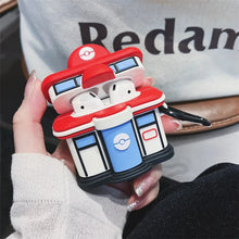 Lade das Bild in den Galerie-Viewer, Pokeball Haus Schutzhülle für AirPods 4 3 2 1
