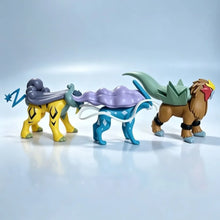 Lade das Bild in den Galerie-Viewer, Detailreiche Suicune, Entei oder Raikou Pokemon Figuren
