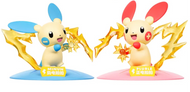 Plusle und Minun Pokemon Figuren im Set (2 Figuren)