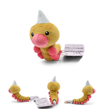 Lade das Bild in den Galerie-Viewer, Weedle Hornliu Plüsch Pokemon (ca. 8cm)
