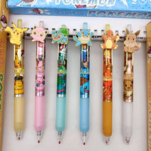 Lade das Bild in den Galerie-Viewer, Pokémon Stift Set für die Schule mit Pikachu, Bulbasaur, Evoli u. a.
