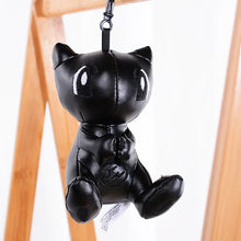 Lade das Bild in den Galerie-Viewer, Mew in Schwarz mit Clip (ca. 10cm)
