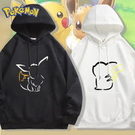 Pikachu oder Evoli Eevee Kapuzzenhoodie