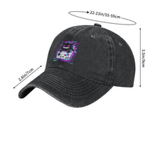 Lade das Bild in den Galerie-Viewer, Stylishe Pokemon Gengar Cap mit Gameboy Motiv
