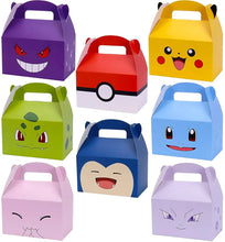 Lade das Bild in den Galerie-Viewer, 8 Stk. Geburtstagstasche im Pokemon, Pummeluff oder Pikachu Design
