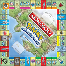Lade das Bild in den Galerie-Viewer, Pokemon Monopoly (Englisch) Johto oder Kanto Edition
