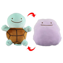 Lade das Bild in den Galerie-Viewer, Wandel Ditto Plüsch Pokemon verwandelt sich in Relaxo, Pikachu, Schiggy etc.
