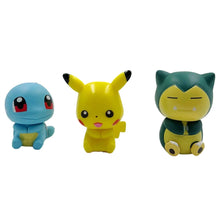 Lade das Bild in den Galerie-Viewer, Niedliche Pokemon Figuren im 6er Pack (Pikachu, Evoli, Glumanda, Schiggy, Bulbasaur &amp; Relaxo)
