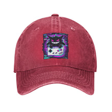 Lade das Bild in den Galerie-Viewer, Stylishe Pokemon Gengar Cap mit Gameboy Motiv
