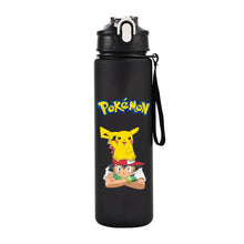 Lade das Bild in den Galerie-Viewer, Bunte Pokemon Wasserflasche für Schule, Sport und Freizeit (700ML)
