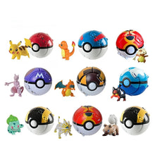 Lade das Bild in den Galerie-Viewer, Pop'n throw Pokebälle mit Pokemon Figur
