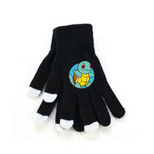 Lade das Bild in den Galerie-Viewer, Flauschige Winter Handschuhe mit Pokemon Motiven in Pink oder Schwarz
