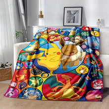 Lade das Bild in den Galerie-Viewer, Flauschige Decke für Pokemon Fans kaufen
