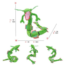 Lade das Bild in den Galerie-Viewer, Rayquaza Plüschtiere in verschiedenen Formen - Mega Raayquaza, Schillernd uvm. kaufen
