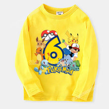Lade das Bild in den Galerie-Viewer, Tolle Kinder Pullies mit Alter im Pokemon Aussehen
