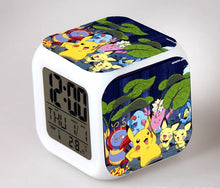 Lade das Bild in den Galerie-Viewer, Pokemon Anime Wecker mit LED und Alarm Funktion in vielen Motiven

